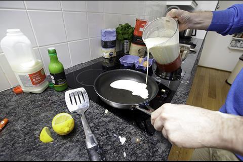 Sainsbury’s and UCL have teamed up to develop the perfect formula for pancake tossing.